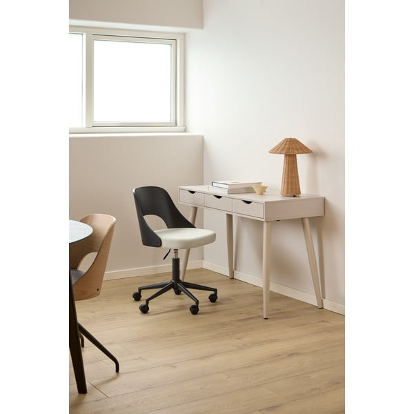 Must/beež kontoritool Lucy - Actona-image-1