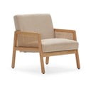 Beež kootud velvetist tugitool Debra - Marckeric