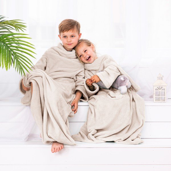 Beež beebi TV tekk varrukatega Lazykids Lazy Kids - DecoKing-image-3