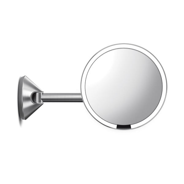 Valgustusega kosmeetikapeegel seinale, suurendav ø 20 cm Sensor – simplehuman-image-3
