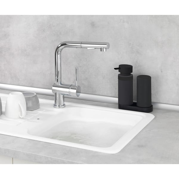 Must riiul koos Easy Squeez-e pesuainepäästjaga - Wenko-image-2