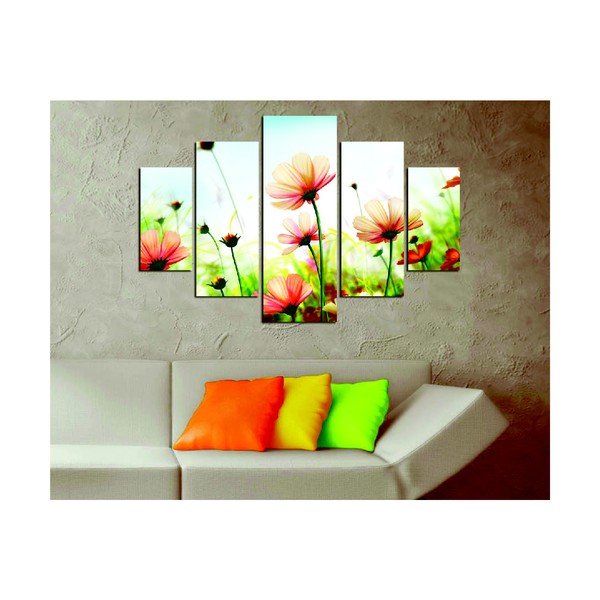 Mitmeosaline maal Niit, 92 x 56 cm - Wallity-image-1