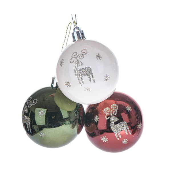 Jõulukujud komplektid 3 tk ø 6 cm – Dakls