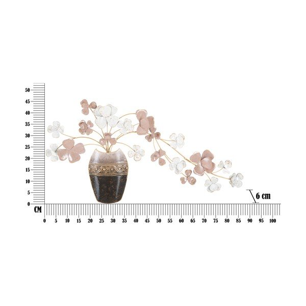 Metallist seinakaunistus Vaas, 87,5 x 46 cm - Mauro Ferretti-image-2