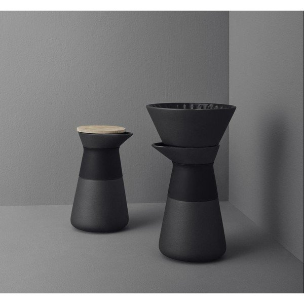 Must kivist tilkkohvi komplekt, 600 ml Theo – Stelton-image-1