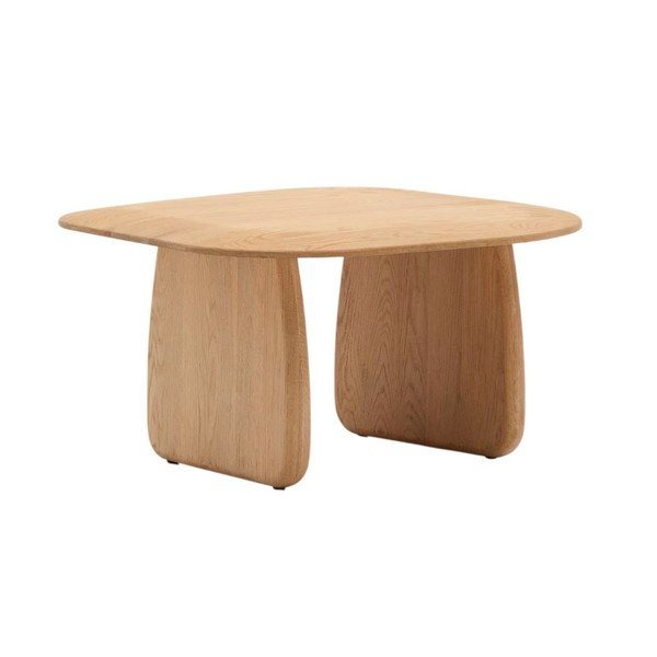 Tammepuidust abilaud 70x71 cm Pirita - Kave Home