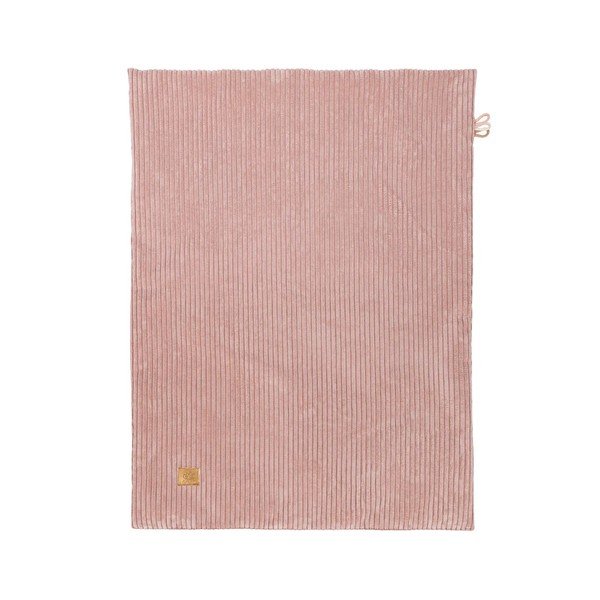 Roosa velvetist lastetekk 100x77 cm - Meowbaby