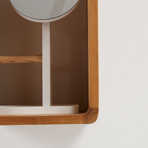 Vannitoakapp teakpuust Sunday - Kave Home-image-1