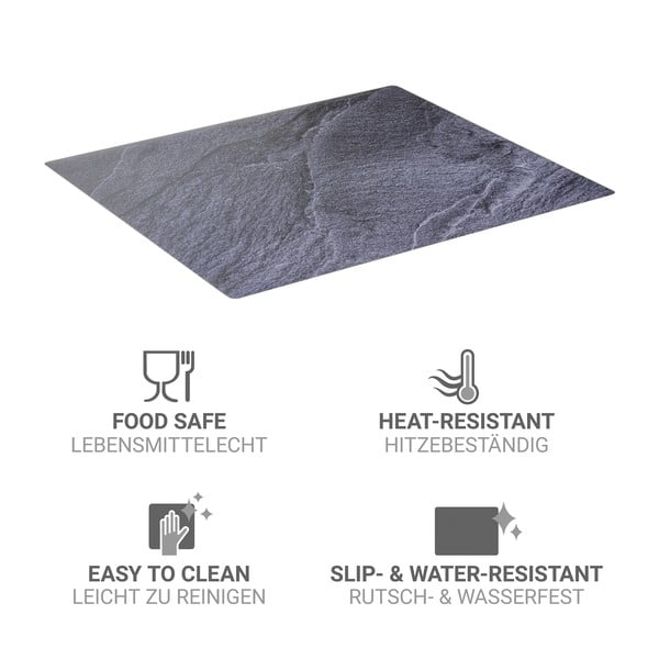 PVC pliidikate 60x52 cm Slate - Wenko-image-3