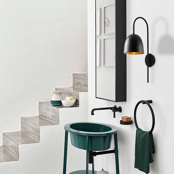 Must seinavalgusti Tattoo - Opviq lights-image-1