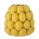 Kollane käsitsi maalitud kivikeraamiline vaas (kõrgus 22 cm) Limone - Bloomingville