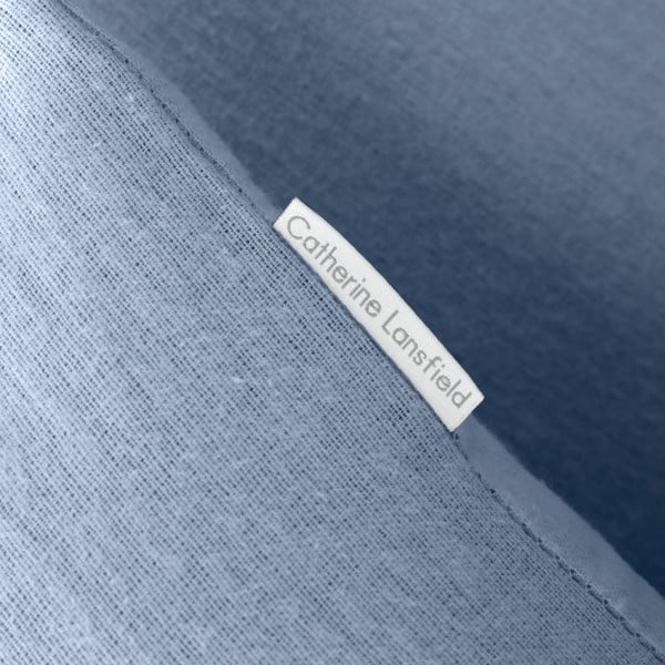 Helesinine flanell-voodipesu kaheinimesevoodile 200x200 cm Brushed - Catherine Lansfield-image-2