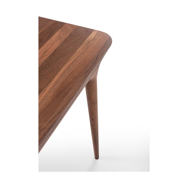 Pähklipuust söögilaud 90x180 cm Fawn - Gazzda-image-3