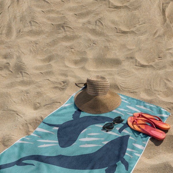 Sinine rannarätik 90x180 cm Dolphin - DecoKing-image-4