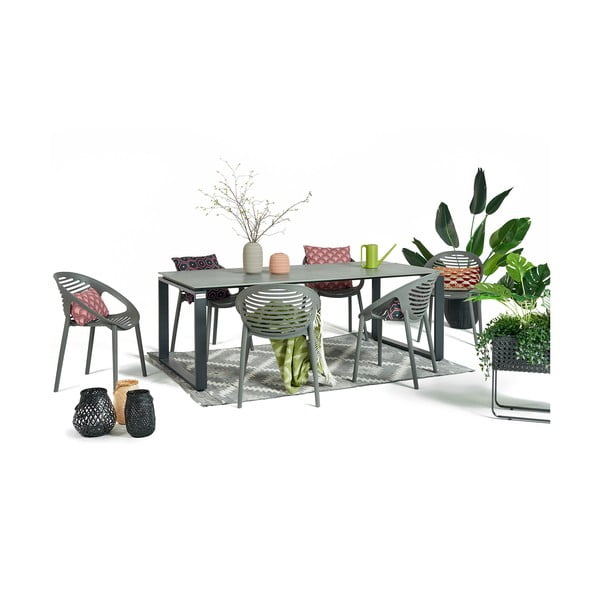 6-kohaline söögikomplekt halli tooliga Joanna ja lauaga Strong, 210 x 100 cm. Strong & Joanna - Bonami Selection-image-3