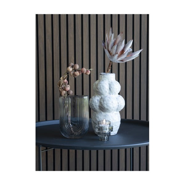 Helehall klaasist vaas (kõrgus 19 cm) - House Nordic-image-1