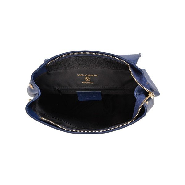 Sinine nahast seljakott Angelica - Sofia Cardoni-image-3