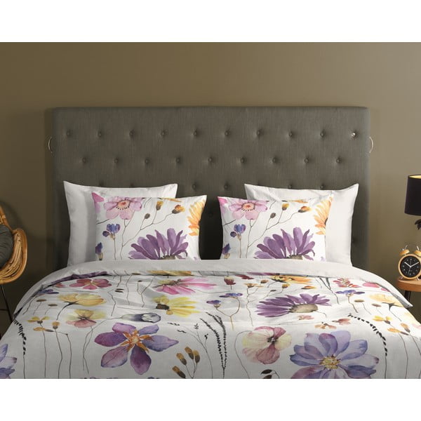 Valge puuvillane voodipesu üheinimesevoodile 140x200 cm - Good Morning-image-2