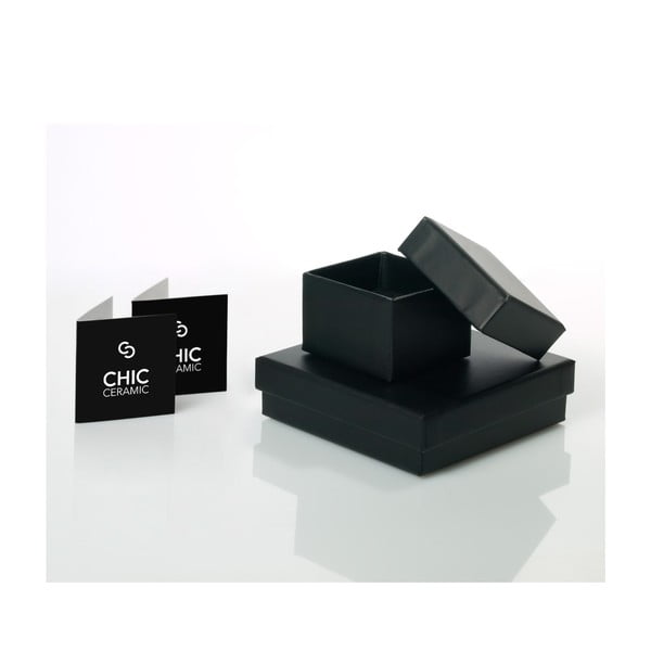 Náušnice Ceramic Pure Black, 3 cm-image-2