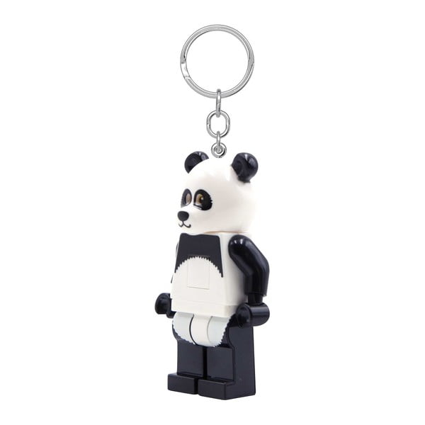 Must-valge võtmehoidja koos taskulambiga Iconic Panda - LEGO®-image-3