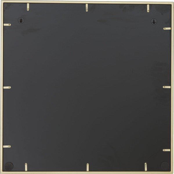 Kuldse metallraamiga seinapeegel , 70 x 70 cm Clarita - Westwing Collection-image-1