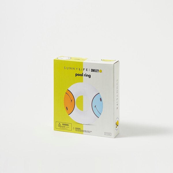 Täispuhutav rõngas, ø 110 cm Smiley - Sunnylife-image-4
