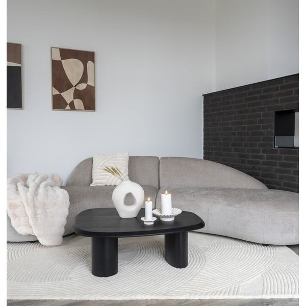 Must saarespooniga diivanilaud 78x96 cm Tirano - House Nordic-image-1