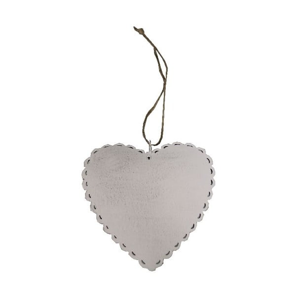 Závěsná dekorace Antic LineRomantic Heart, šířka 12 cm