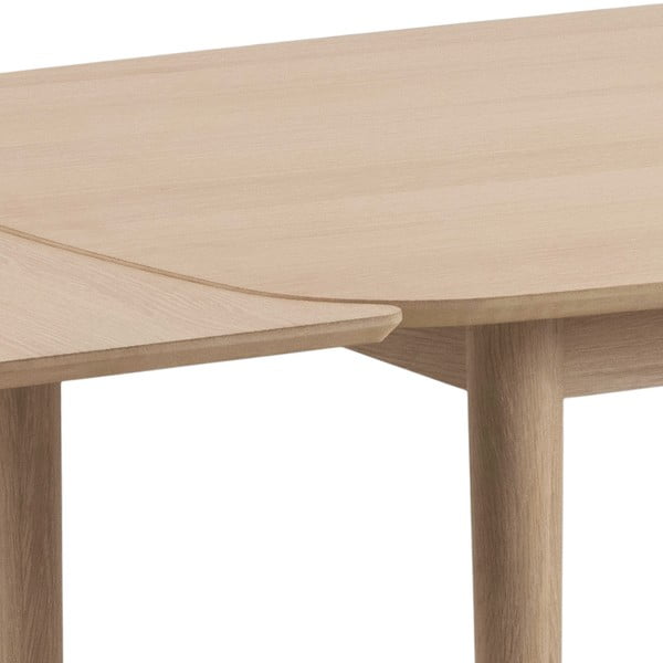 Lisaplaat tammepuust söögilauale 50x90 cm Aston - Actona-image-1