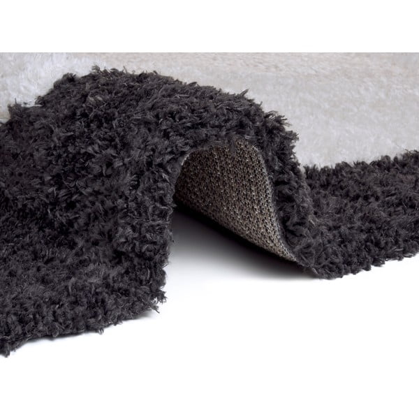 Must-valge vaip 80x150 cm - Elle Decoration-image-2