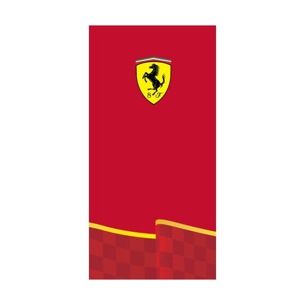 Ručník 004 Ferrari, 75 x 150 cm