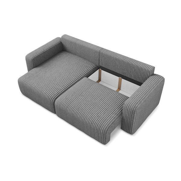 Hall velvetist diivanvoodi/panipaigaga nurgadiivan (vasak nurk/diivanvoodiga) Kona - Makamii-image-4