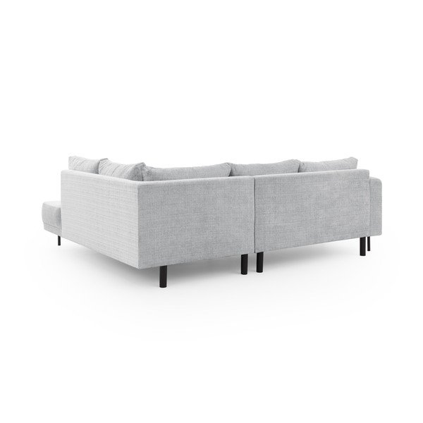 Helehall šenillist nurgadiivan (parem nurk/L-kujuline) Mauris - Ropez-image-3