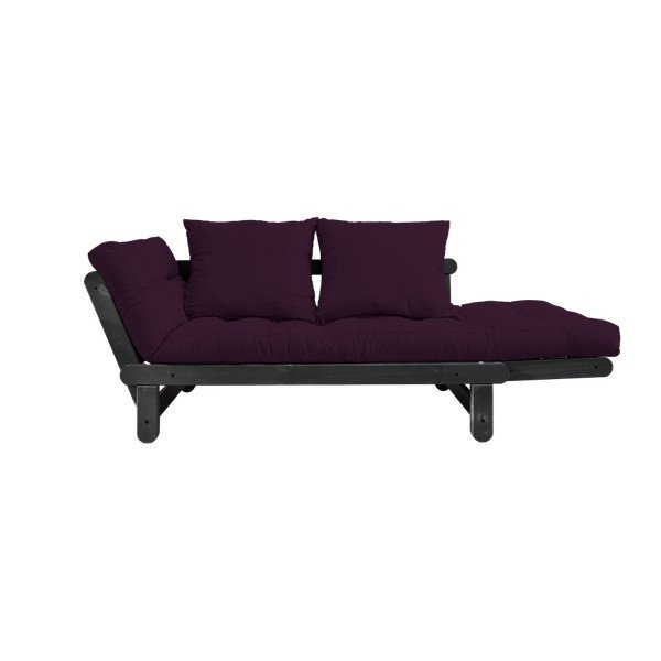 Variabilní pohovka Karup Beat Black/Purple Plum-image-1