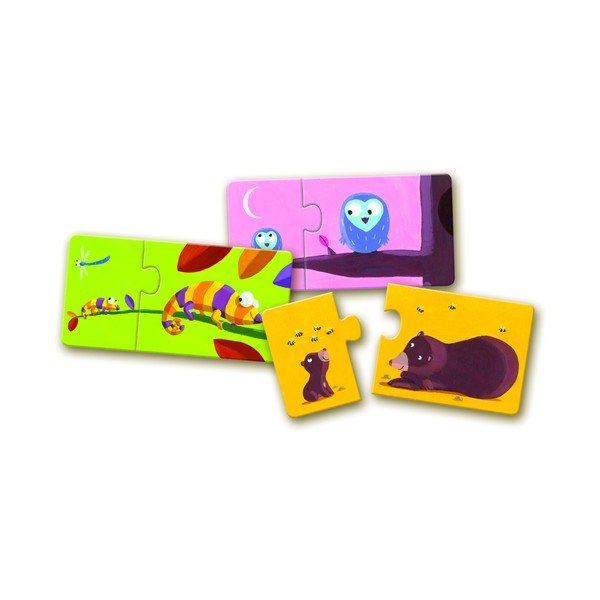 Laste puzzle Leia kutsikas - Djeco-image-1