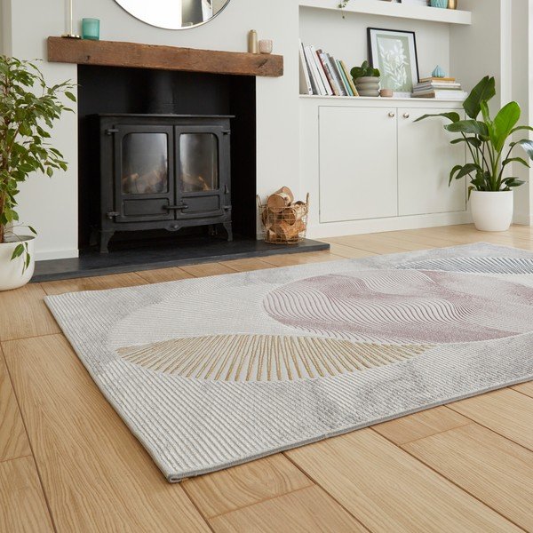 Helesinine-heleroosa vaip 160x230 cm Creation - Think Rugs-image-2