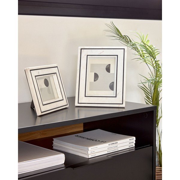 Valge pildiraam 20x25 cm Vittoria - Kave Home-image-4