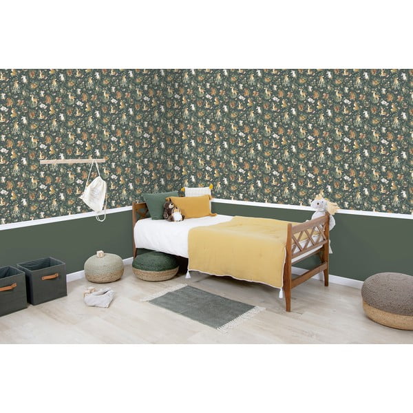 Laste tapeet 10 m x 50 cm Forest Friends - Lilipinso-image-2