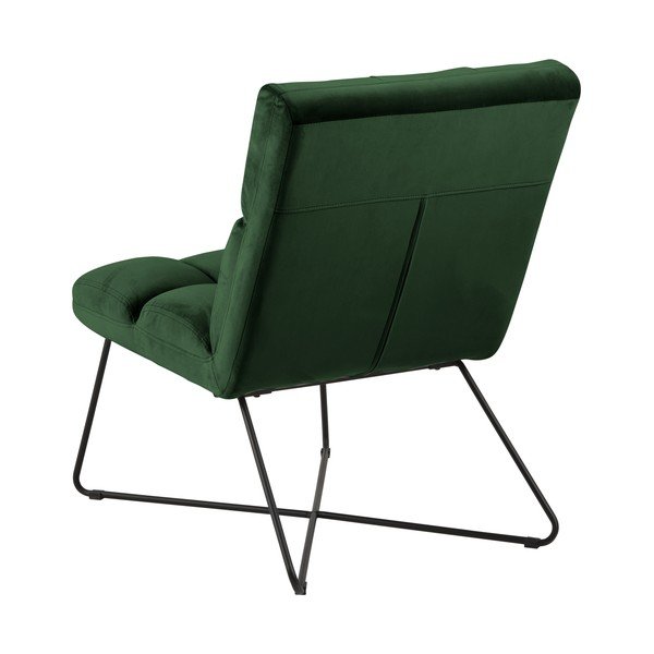 Roheline sametist tugitool Alba - Actona-image-3