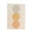 Linane rätik 46x66 cm Otto Ochre - Pappelina