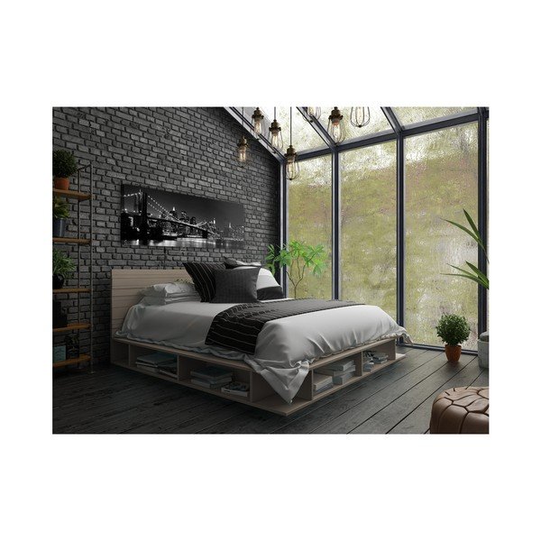 Obraz Styler Canvas Bridge, 45 x 140 cm-image-1