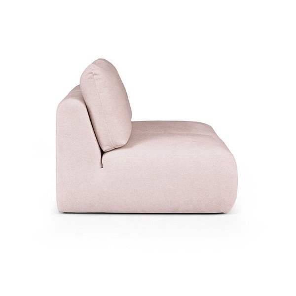 Hele roosa bukleekangast diivan 164 cm Mirel - Rodier-image-3