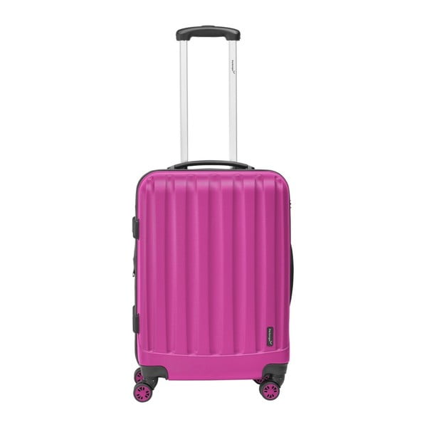 Růžový cestovní kufr Packenger Koffer, 74 l