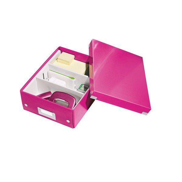 Roosa pappkast koos kaanega Click&Store - Leitz-image-4