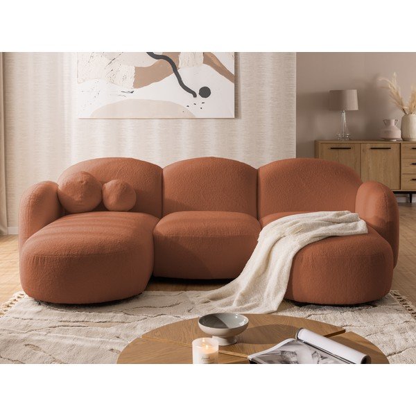 Terrakottapunane bukleekangast nurgadiivan (U-kujuline) Orbit - Ropez-image-1