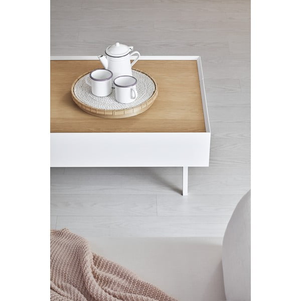Valge kohvilaud Arista - Teulat-image-2