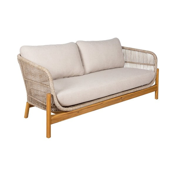 Kreem akaatsiapuidust aiamööbli komplekt 4-le Terracina - House Nordic-image-1