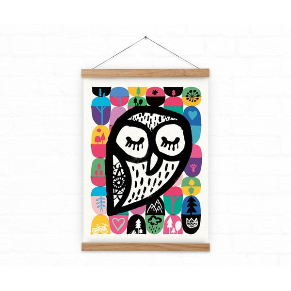 Plakát Owl Art, vel. A3