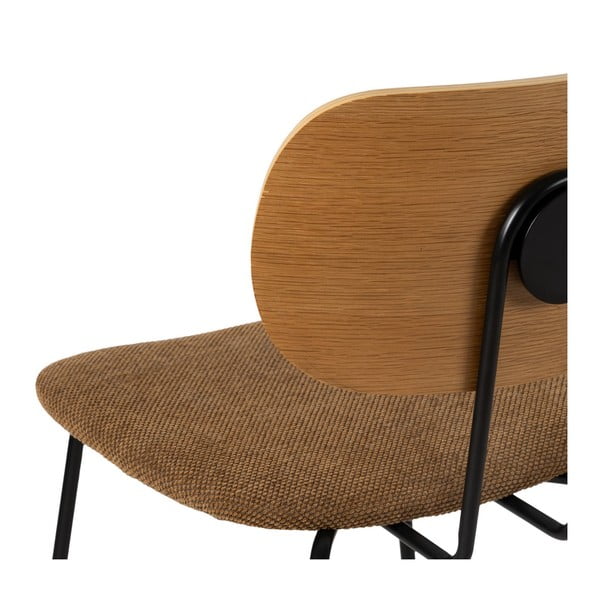 Pruuni kattega söögitoolid 4 tk komplektis Cleo - Ixia-image-4