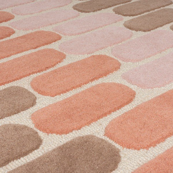 Oranž villane vaibajooksja 60x230 cm Fossil - Flair Rugs-image-2
